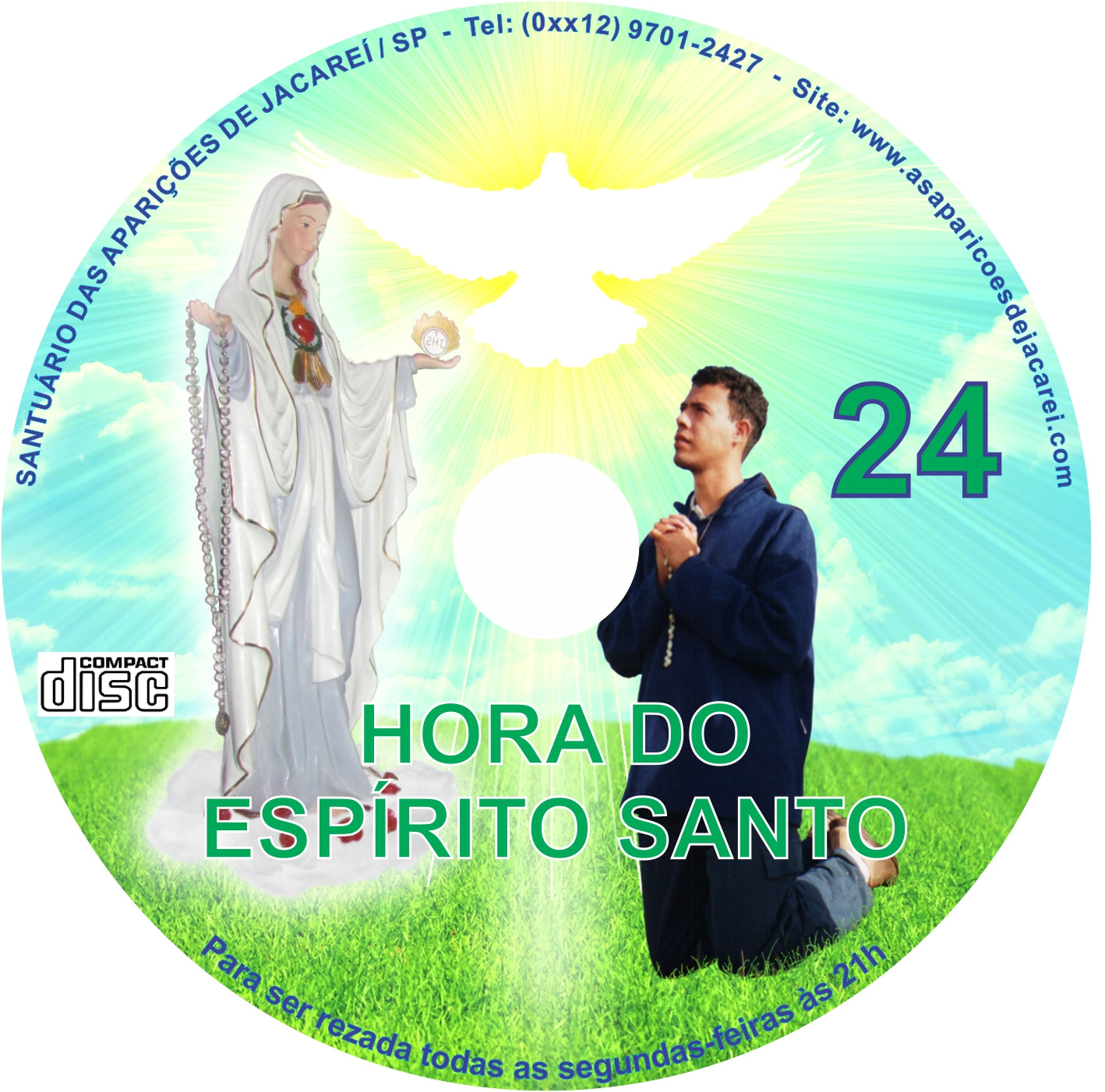CD Hora do Espírito Santo 24 CD Hora do Espírito Santo 24